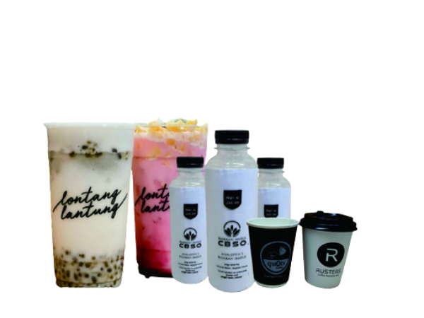 kemasan botol dan cup